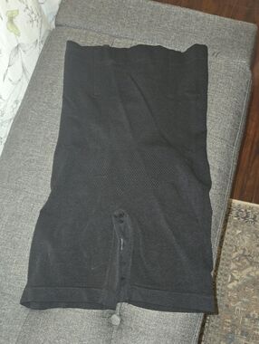 Black High-Waist Shaping Shorts
